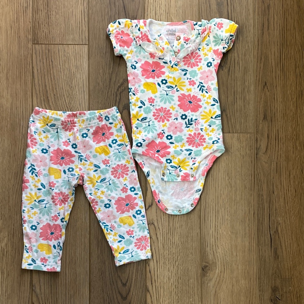 Carter's Child of Mine | Floral Baby Outfit